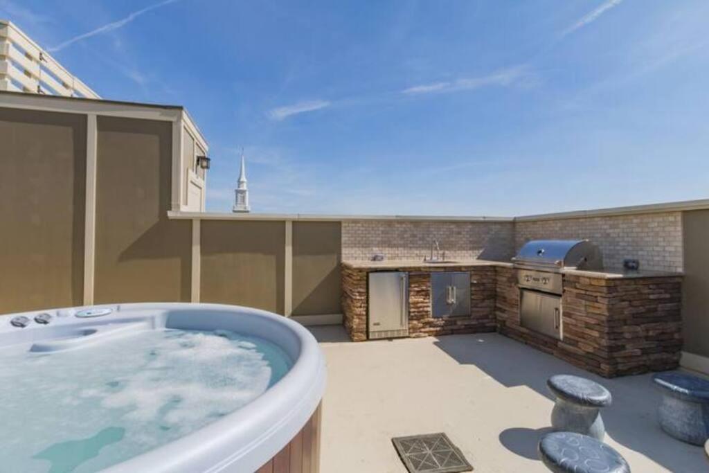 The Color Chord L 3Br In East Nashville With Rooftop Hot Tub Exterior foto